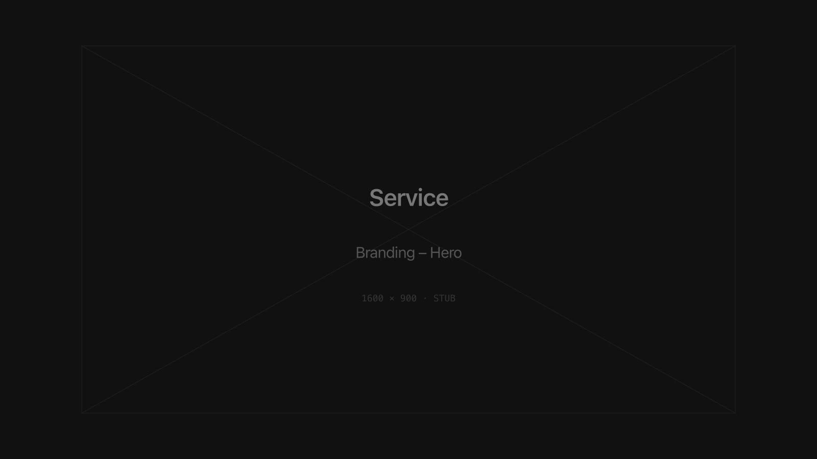 Brand design materials arranged across a studio desk