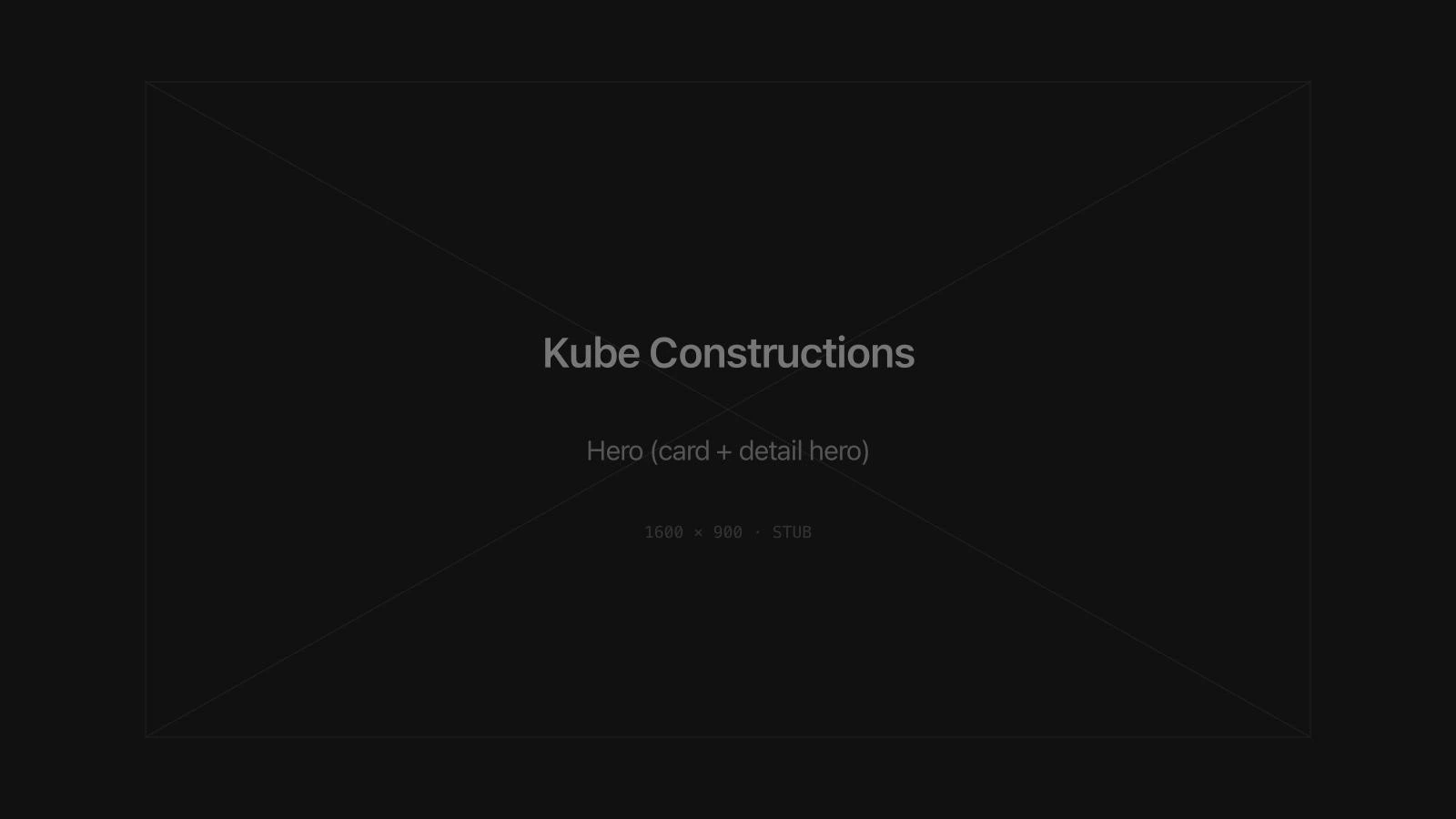 Kube Constructions